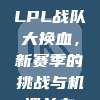 289. LPL战队大换血，新赛季的挑战与机遇并存