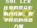 591. LCK比赛的观众影响力分析，数字背后的情感力量